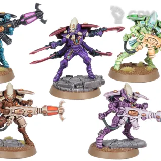 Описание картинки Базовый отряд Warp Spiders от WAAAAAAGHshop по цене 900руб | Свободный Рынок Миниатюр - СРМ