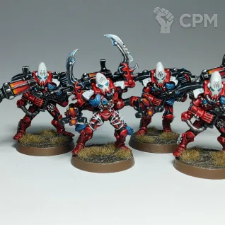 Описание картинки Расширенный отряд Warp spider от WAAAAAAGHshop по цене 1 500руб | Свободный Рынок Миниатюр - СРМ