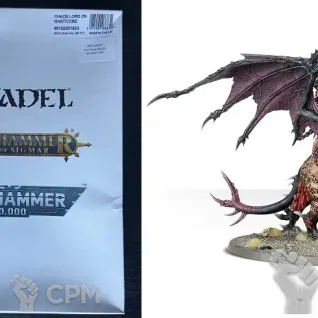 Описание картинки Chaos Lord on Manticore от zurdo по цене 7 500руб | Свободный Рынок Миниатюр - СРМ