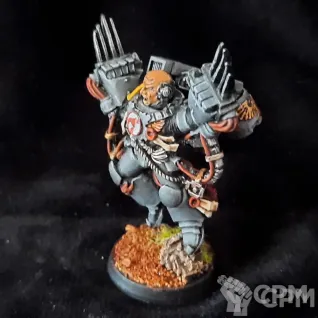 Описание картинки Red Scorpions Captain КОНВЕРСИЯ Kayvaan Shrike Оригинал Old Metall от Superguns по цене 2 500руб | Свободный Рынок Миниатюр - СРМ