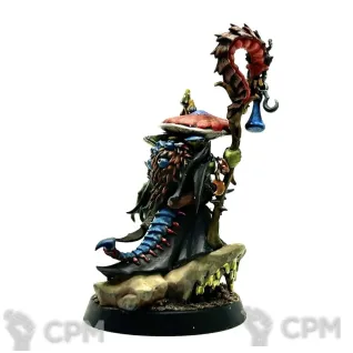 Описание картинки fungoid cave shaman snazzgar stinkmullett от KhornyBabe  по цене 5 000руб | Свободный Рынок Миниатюр - СРМ
