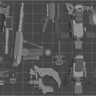Описание картинки Deff Dread+ закачка(битсы) от WAAAAAAGHshop по цене 1 400руб | Свободный Рынок Миниатюр - СРМ