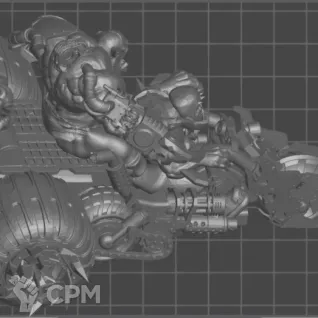 Описание картинки Deffkilla Wartrike (альт) от WAAAAAAGHshop по цене 1 000руб | Свободный Рынок Миниатюр - СРМ