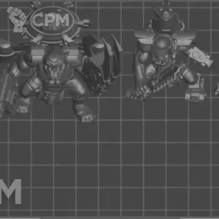 Описание картинки Расширенный отряд Stormboyz (альт) от WAAAAAAGHshop по цене 1 500руб | Свободный Рынок Миниатюр - СРМ