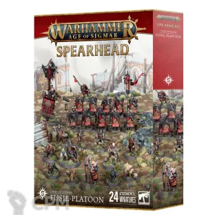 Описание картинки SPEARHEAD:CITIES OF SIGMAR FUSIL-PLATOON от Дауран по цене 12 000руб | Свободный Рынок Миниатюр - СРМ