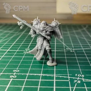 Описание картинки Canoness with jump pack (Holy Eviscerator) от SaJRa по цене 300руб | Свободный Рынок Миниатюр - СРМ