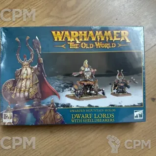 Описание картинки Dwarf Lords with Shieldbearers от zurdo по цене 5 200руб | Свободный Рынок Миниатюр - СРМ