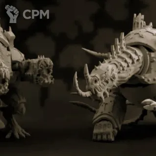 Описание картинки Forgefiend/Maulerfiend от Магазин Альфария по цене 1 700руб | Свободный Рынок Миниатюр - СРМ