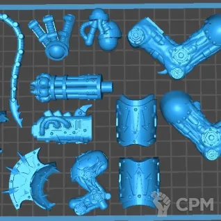 Описание картинки Forgefiend/Maulerfiend от Магазин Альфария по цене 1 700руб | Свободный Рынок Миниатюр - СРМ