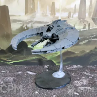 Описание картинки Necrons Doom Scythe II от Каджит по цене 5 498руб | Свободный Рынок Миниатюр - СРМ