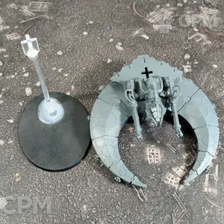 Описание картинки Necrons Doom Scythe II от Каджит по цене 5 498руб | Свободный Рынок Миниатюр - СРМ