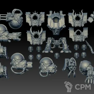 Описание картинки Helbrute от AxeL's Forge по цене 950руб | Свободный Рынок Миниатюр - СРМ