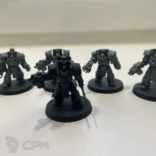 Описание картинки Cataphractii Terminator Squad от Kup69 по цене 2 000руб | Свободный Рынок Миниатюр - СРМ