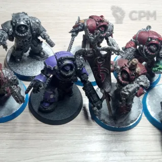 Описание картинки Chaos terminators - 10 от Sigvald по цене 1 700руб | Свободный Рынок Миниатюр - СРМ