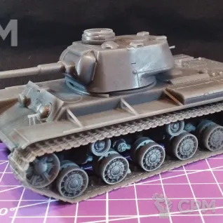 Описание картинки Немецкий танк Pz.Kpfw KW-1C 756(r) / масштаб 1:56/ 28мм от DModels по цене 1 850руб | Свободный Рынок Миниатюр - СРМ