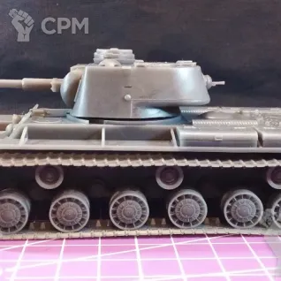 Описание картинки Немецкий танк Pz.Kpfw KW-1C 756(r) / масштаб 1:56/ 28мм от DModels по цене 1 850руб | Свободный Рынок Миниатюр - СРМ