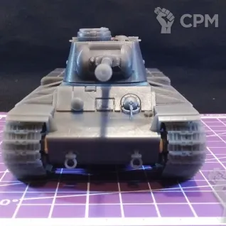 Описание картинки Немецкий танк Pz.Kpfw KW-1C 756(r) / масштаб 1:56/ 28мм от DModels по цене 1 850руб | Свободный Рынок Миниатюр - СРМ