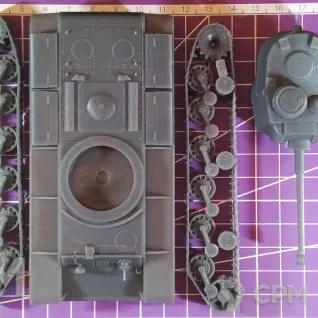 Описание картинки Немецкий танк Pz.Kpfw KW-1C 756(r) / масштаб 1:56/ 28мм от DModels по цене 1 850руб | Свободный Рынок Миниатюр - СРМ