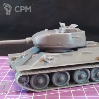 Описание картинки Финский вариант среднего танка Т-34-85 / масштаб 1:56/ 28 мм от DModels по цене 1 750руб | Свободный Рынок Миниатюр - СРМ