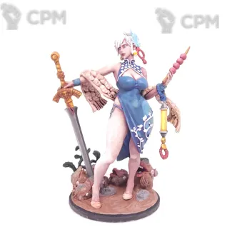 Описание картинки Lunar Twilight Knight от Nekonomicon по цене 3 000руб | Свободный Рынок Миниатюр - СРМ