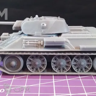 Описание картинки Финский вариант среднего танка Т-34-76 / масштаб 1:56/ 28 мм от DModels по цене 1 350руб | Свободный Рынок Миниатюр - СРМ