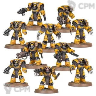 Описание картинки Cataphractii Terminator Squad от 3D Shop  по цене 2 000руб | Свободный Рынок Миниатюр - СРМ