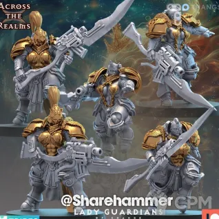 Описание картинки Custodian Guard от 3D Shop  по цене 1 200руб | Свободный Рынок Миниатюр - СРМ
