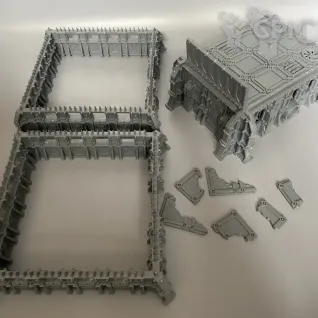 Описание картинки Killzone Moroch, террейн из стартера 10 редакции от Kratosmetallica по цене 7 000руб | Свободный Рынок Миниатюр - СРМ