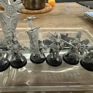 Описание картинки Empire Mannan Blades and command Forgeworld от Mini Wargame по цене 29 950руб | Свободный Рынок Миниатюр - СРМ