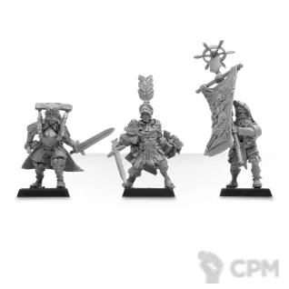 Описание картинки Empire Mannan Blades and command Forgeworld от Mini Wargame по цене 29 950руб | Свободный Рынок Миниатюр - СРМ