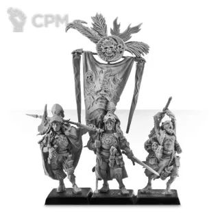 Описание картинки Empire Mannan Blades and command Forgeworld от Mini Wargame по цене 29 950руб | Свободный Рынок Миниатюр - СРМ