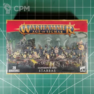 Описание картинки Gloomspite Gitz Stabbas Shootas (Grots) от Vault Boy по цене 3 998руб | Свободный Рынок Миниатюр - СРМ