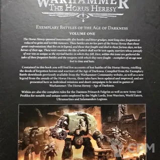 Описание картинки Exemplary Battles of the Age of Darkness: Volume One от RavenwingSquad по цене 3 000руб | Свободный Рынок Миниатюр - СРМ
