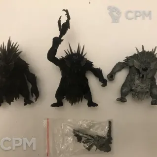 Описание картинки 3 тролля от АБу по цене 900руб | Свободный Рынок Миниатюр - СРМ