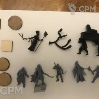 Описание картинки Лот по Царям Гробниц + фанерные подставки от АБу по цене 650руб | Свободный Рынок Миниатюр - СРМ