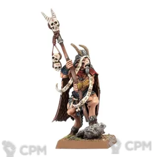 Описание картинки Beastman Shaman от MiniaturesFAN по цене 3 878руб | Свободный Рынок Миниатюр - СРМ