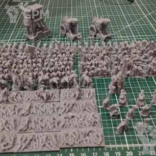 Описание картинки Warmaster армии под заказ от Helnex workshop  по цене 1 500руб | Свободный Рынок Миниатюр - СРМ