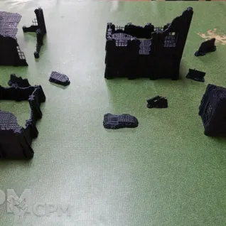 Описание картинки Реплика террейна Volkus из Kill Team от 1ofMANY по цене 4 500руб | Свободный Рынок Миниатюр - СРМ