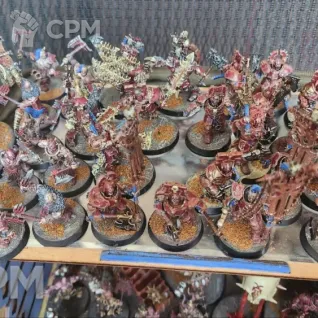 Описание картинки Армия смертных blades of khorne 3к+ очков в покрасе, с дисконтом от User30216 по цене 47 000руб | Свободный Рынок Миниатюр - СРМ