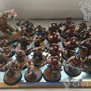 Описание картинки Армия смертных blades of khorne 3к+ очков в покрасе, с дисконтом от User30216 по цене 47 000руб | Свободный Рынок Миниатюр - СРМ