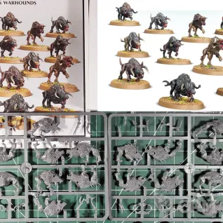 Описание картинки Chaos Warhounds от Vault Boy по цене 3 998руб | Свободный Рынок Миниатюр - СРМ