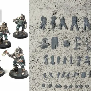 Описание картинки Imperial Navy Breachers: Kill Team от 3Д-Печка по цене 1 200руб | Свободный Рынок Миниатюр - СРМ