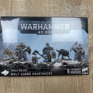 Описание картинки Wolf guard Headtakers от Slobarev  по цене 5 900руб | Свободный Рынок Миниатюр - СРМ
