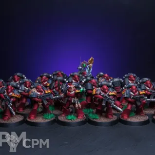 Описание картинки Word Bearers Mk6 Tactical Squad от RavenwingSquad по цене 7 600руб | Свободный Рынок Миниатюр - СРМ