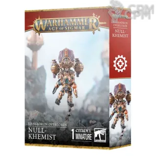 Описание картинки Набор миниатюр Warhammer Age of Sigmar KHARADRON OVERLORDS: NULL-KHEMIST от Дауран по цене 3 850руб | Свободный Рынок Миниатюр - СРМ