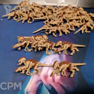 Описание картинки Tyranids Termagant от Н по цене 3 600руб | Свободный Рынок Миниатюр - СРМ