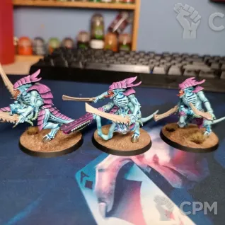 Описание картинки Tyranid Warriors от Н по цене 4 300руб | Свободный Рынок Миниатюр - СРМ