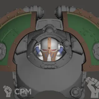 Описание картинки Death Guard Saturnine Terminator upgrade kit от Хижина Мопса по цене 400руб | Свободный Рынок Миниатюр - СРМ