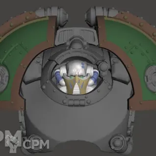 Описание картинки Death Guard Saturnine Terminator upgrade kit от Хижина Мопса по цене 400руб | Свободный Рынок Миниатюр - СРМ
