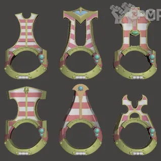 Описание картинки Thousand Sons Saturnine Terminator upgrade kit от Хижина Мопса по цене 800руб | Свободный Рынок Миниатюр - СРМ